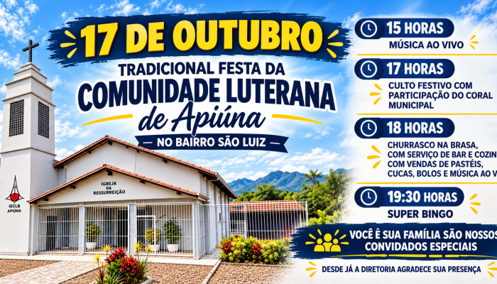 Festa da Comunidade Luterana de Apiúna