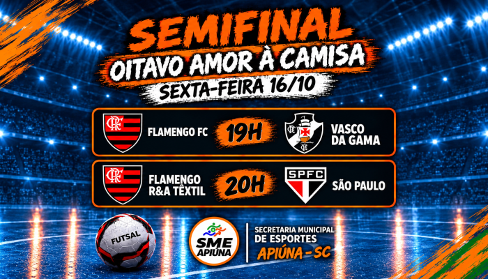 Semifinais de Futsal em Apiúna