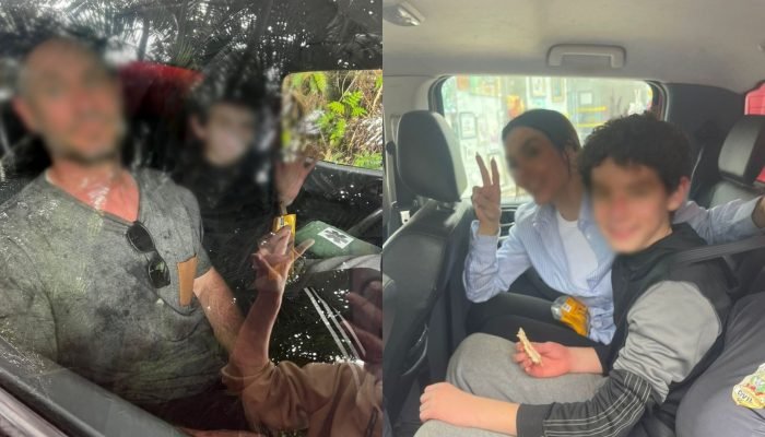 imagens-mostram-pai-e-filho-estrangeiros-apos-encontro-em-sc